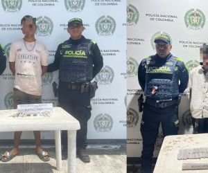 Capturados por la Policía. 