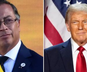 Presidente Gustavo Petro y Presidente Donald Trump.