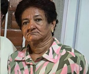Mujer reportada como desaparecida. 