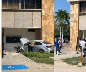 Accidente en Unimagdalena.