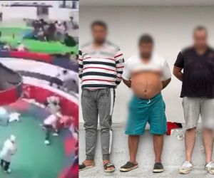 Capturados por las autoridades ecuatorianas.
