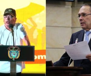 Presidente Petro y Efraín Cepeda