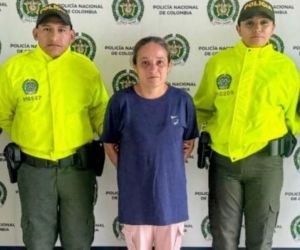 Capturada por las autoridades.