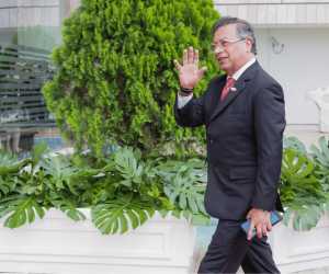 El Presidente Gustavo Petro.