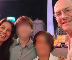 Los cuatro integrantes de la familia que encontraron sin vida en un departamento.