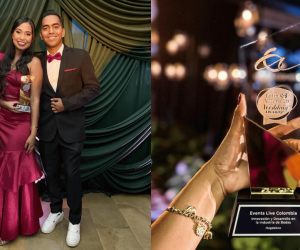 Con Events Live Colombia, jóvenes samarios brillan en los Latin American Wedding Awards 2025