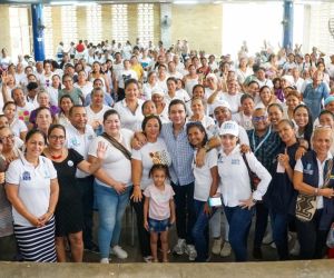 Mujeres beneficiarias.