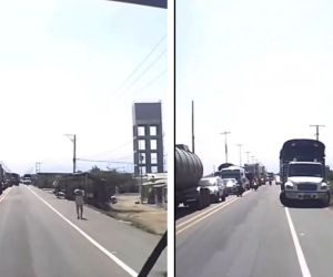 Los bloqueos se mantienen desde la tarde de ayer.