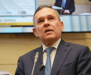 Efraín Cepeda, presidente del Senado de la República.