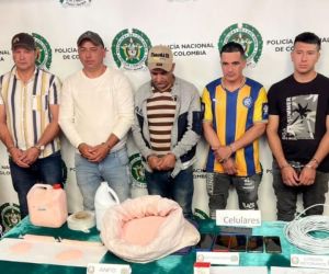Los capturados.