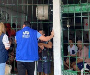 Visita al Centro de Detención Temporal.