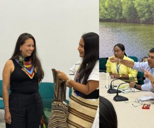 Director de Corpamag y Ministra de Ambiente
