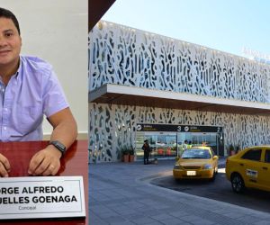 Concejal Jorge Alfredo Arguelles expresó su inconformidad con la administración del Aeropuerto.
