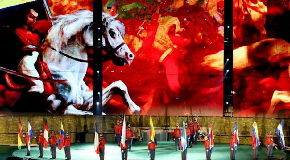 Imágenes de la inauguración de los Juegos Bolivarianos