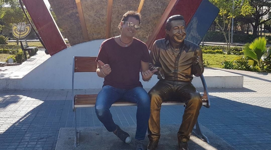Instagram. Esta fue la foto publicada por Carlos Vives en redes.