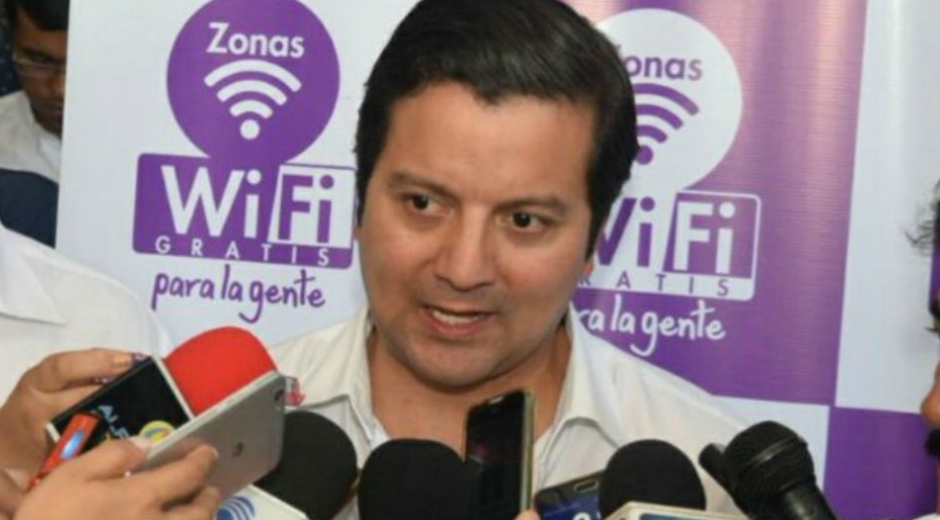 El ministro de las TIC David Luna.