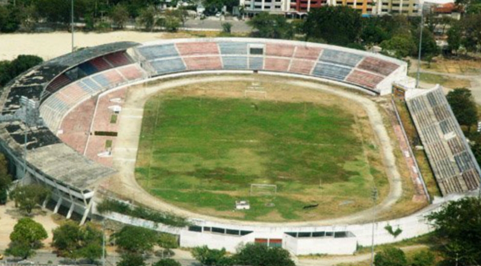 Panorámica del Estadio Eduardo Santos.