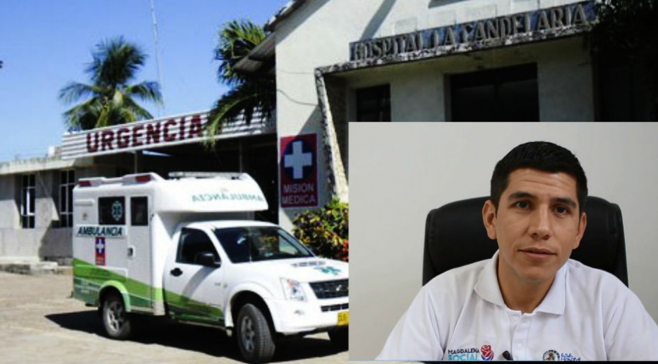 El gerente del Hospital La Candelaria, Jesús David Numa Urrea.