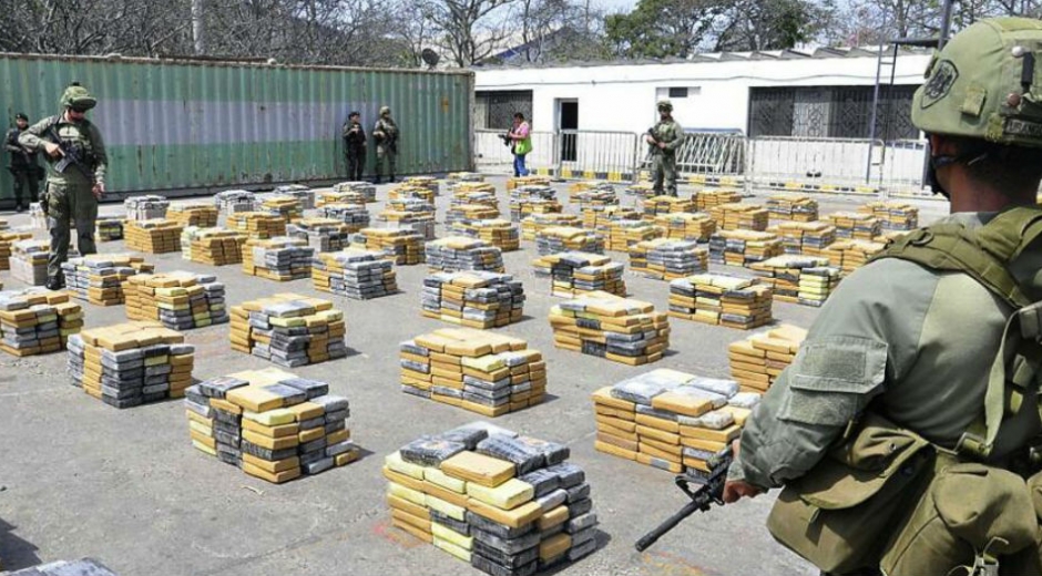 Policía Antinarcóticos incautó 6.184 kilos del alcaloide.