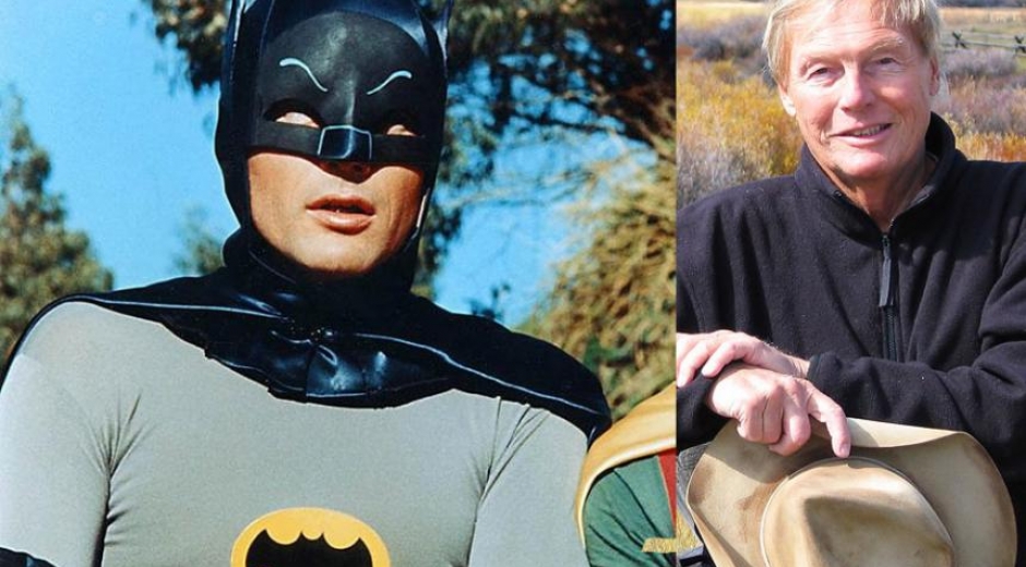 Adam West interpretó a Batman en 1960.