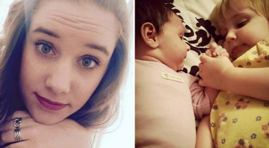 Foto: Zona Cero Amanda Hawkins y sus hijas.