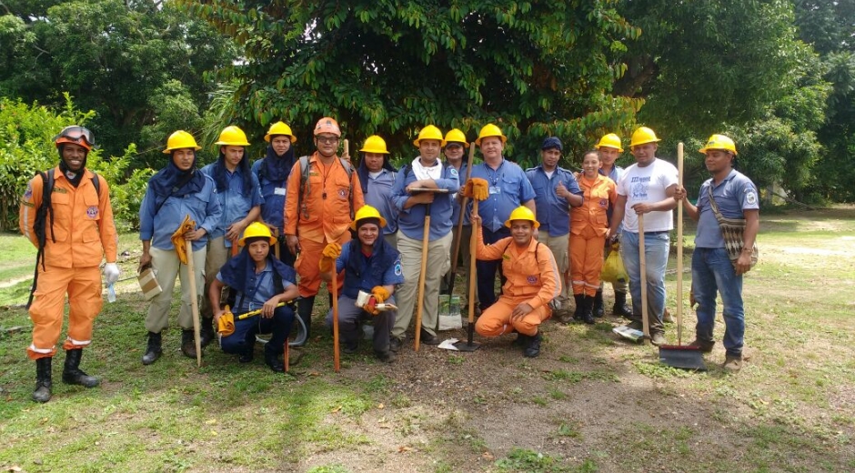 Parques Naturales Los brigadistas fueron capacitados para apagar incendios forestales.