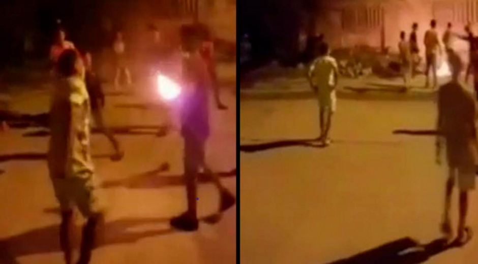 Preocupación por jóvenes que salen a patear bolas de candelas pero generan alteraciones de orden público en el sector. 