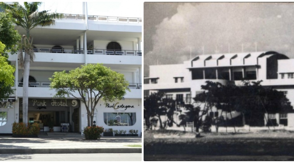 Cortesía. En la actualidad las dos hermosas estructuras siguen funcionando el Park Hotel con su razón inicial y el Hotel Tayrona como sede administrativa de la Gobernación del Magdalena y adoptó el nombre Palacio Tayrona.