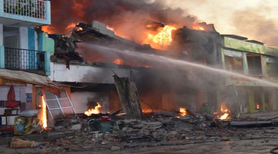 Archivo Incendio Santa Marta