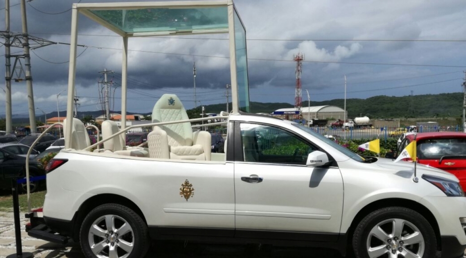 Zonacero papamóvil en Barranquilla