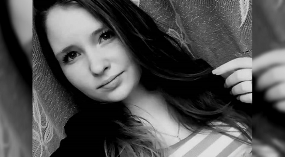 The Sun. Alena Styukhina, de 15 años.