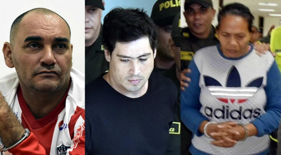 Nilson Mier, Cristian Camilo Bellón, Dalila Duarte.