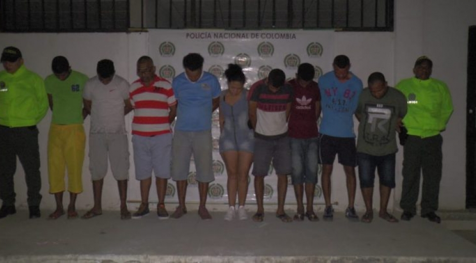 Los capturados. 