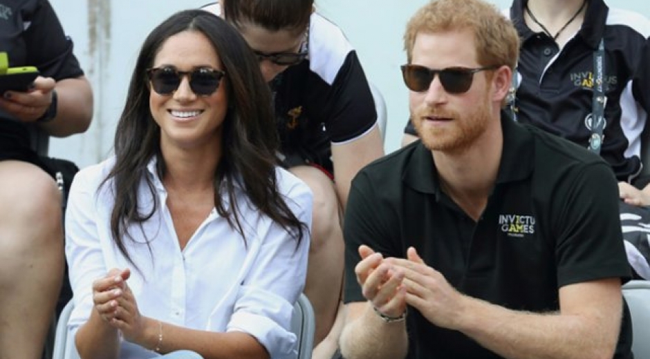 Meghan Markle y su esposo el príncipe Enrique de Inglaterra