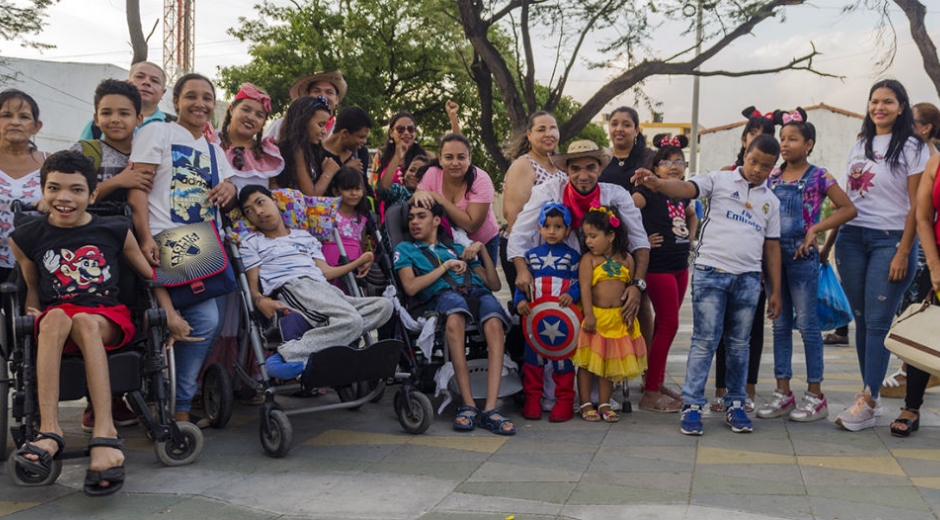 Actividades para niños discapacitados en el Parque de los Trupillos.