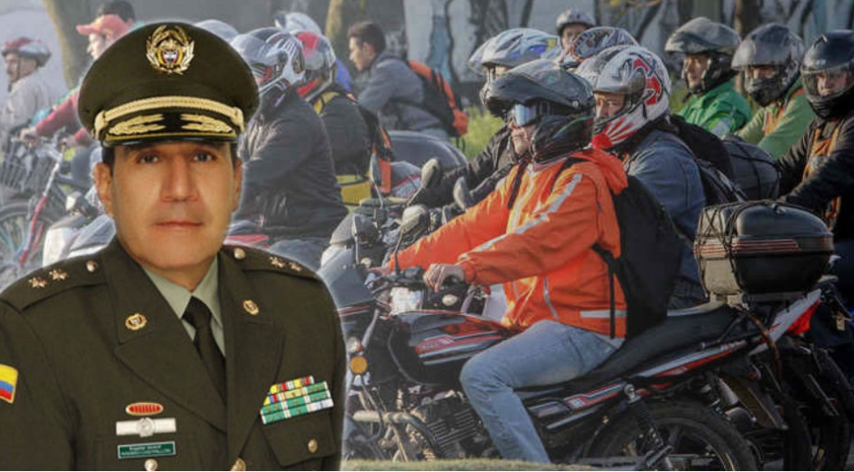 Ramiro Castrillón ,director de Tránsito y Transporte de la Policía Nacional 