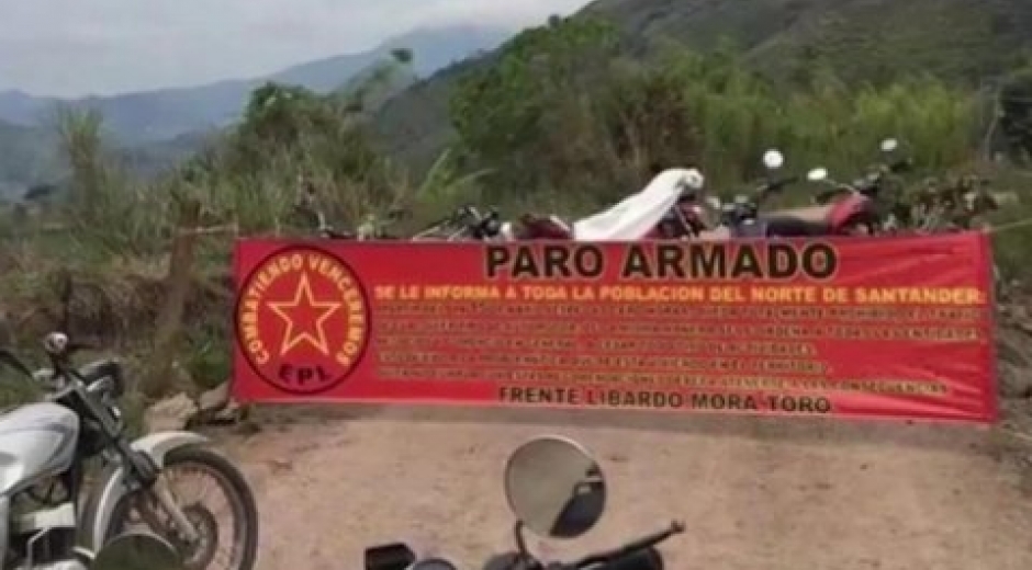 Redes sociales. Al menos 2.819 personas se habían desplazado por la violencia en la zona.