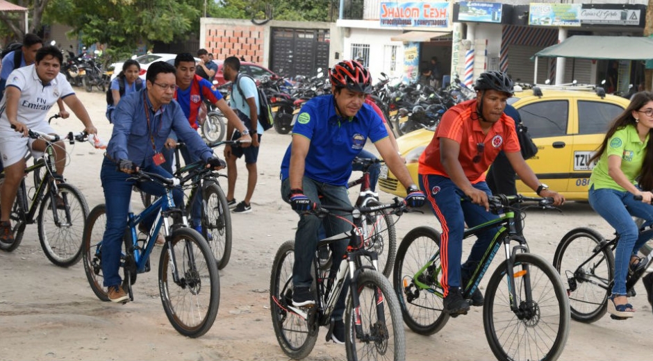 La Universidad del Magdalena celebró de una forma muy activa el Día Internacional de la Biodiversidad Biológica, con el desarrollo del Día S sin carro y sin moto en el que la comunidad universitaria utilizó la bicicleta como medio alternativo de transporte.