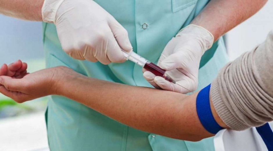  El test detectó hasta 10 tipos de sangre. 