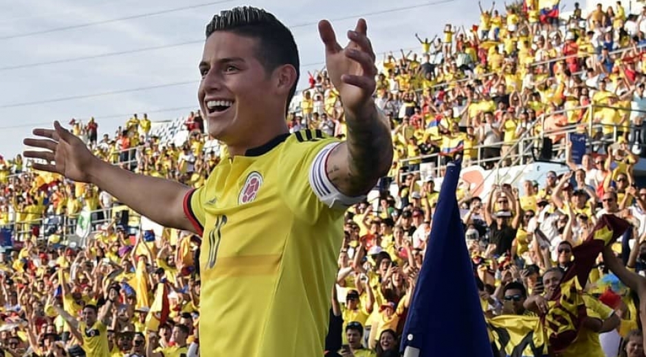 James Rodríguez.