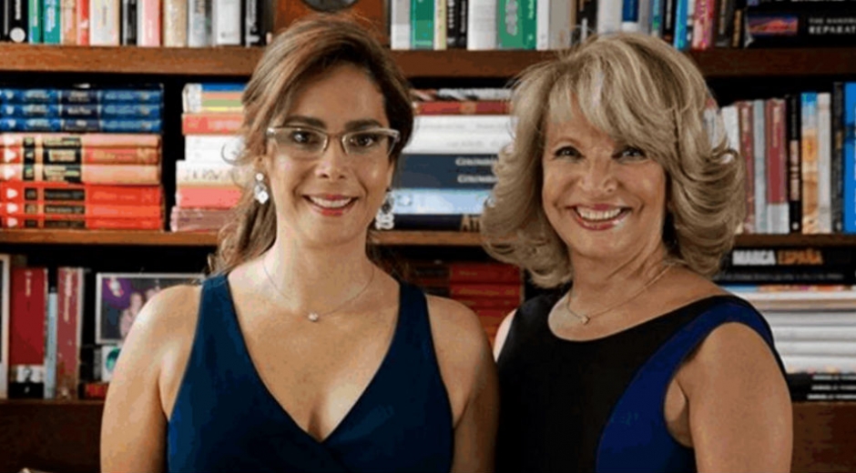 Archivo. Las exministras Gina Parody y Cecilia Álvarez.