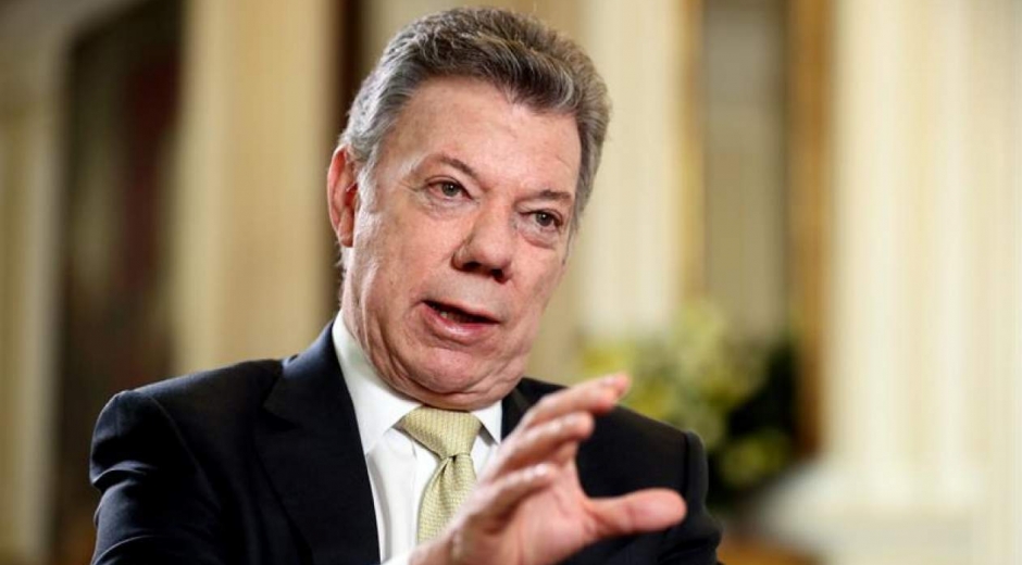 Juan Manuel Santos, presidente de Colombia.