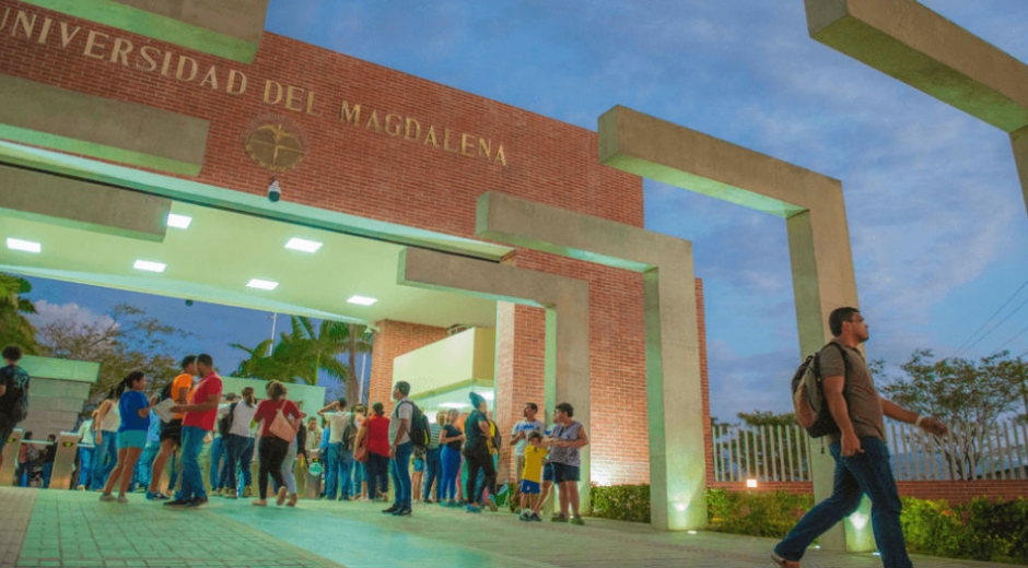 Unimagdalena. Sede principal de la Universidad del Magdalena.