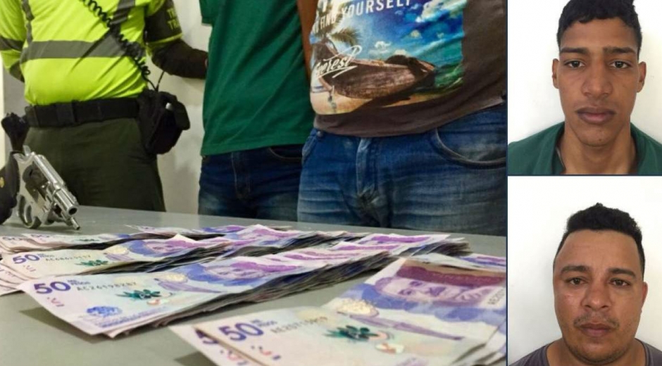 Zona Cero. Los capturados fueron identificados como Darwin José Bovea Bovea, de 34 años; y Yeider Humberto Gutiérrez Nieto, de 21 años.