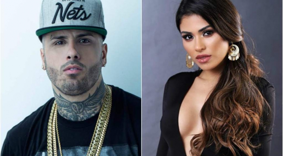 La Prensa HN Nicky Jam y Angélica Cruz.