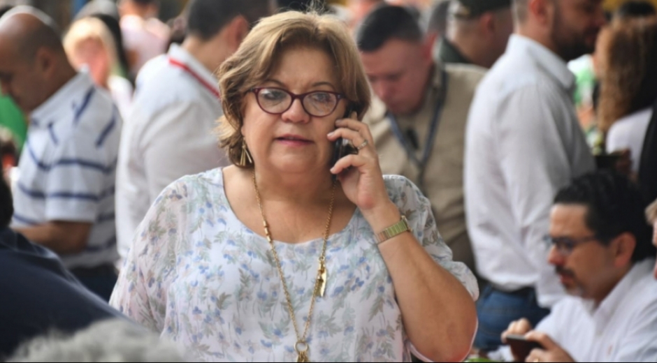 Gloria Moreno, ministra de Justicia.
