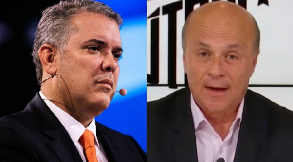 Archivo Ivan Duque, Presidente de Colombia y Carlos Antonio Vélez