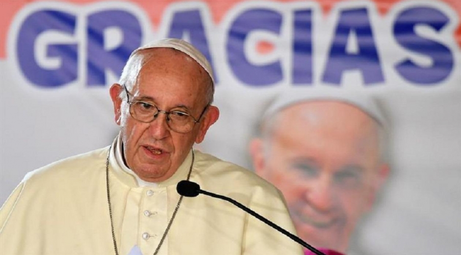 Papa Francisco en misa dominical en la JMJ