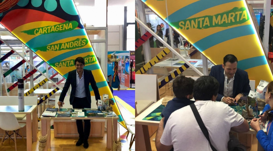 Stand de Santa Marta.