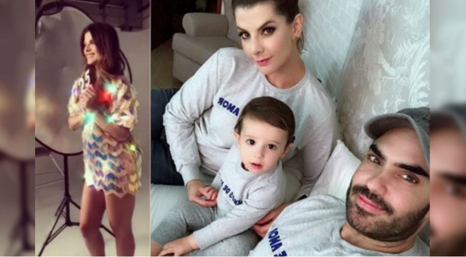 Carolina Cruz y su Familia.